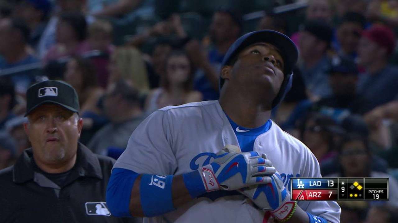 Puig's RBI single