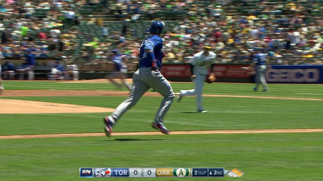 Thole's two-run double