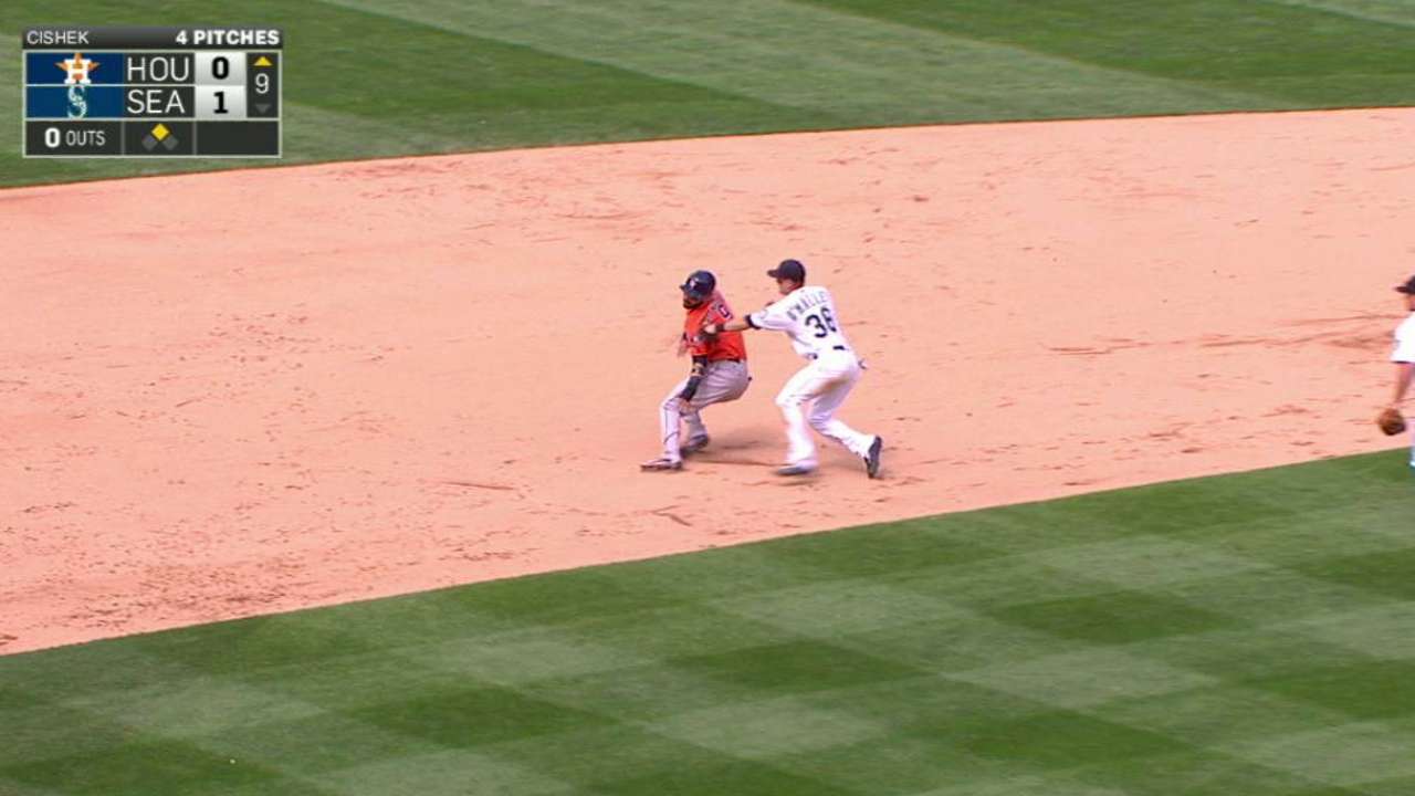 Cishek makes Gonzalez get out
