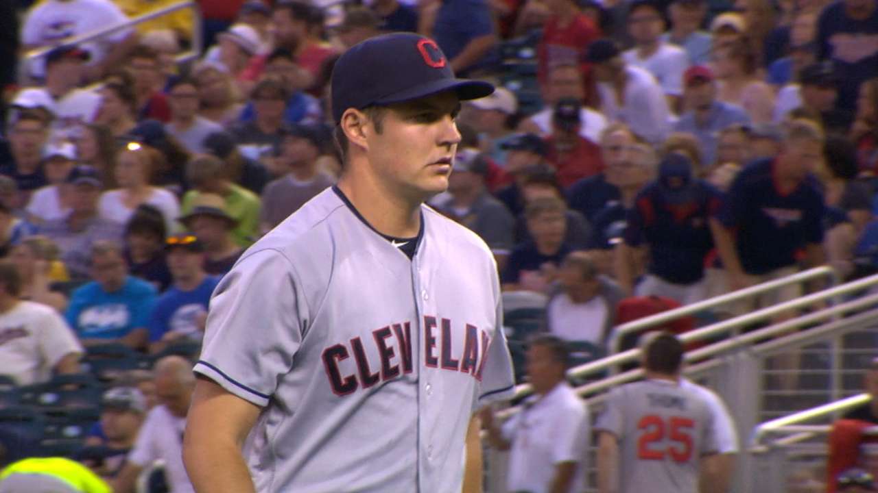 Bauer pitches into the 7th