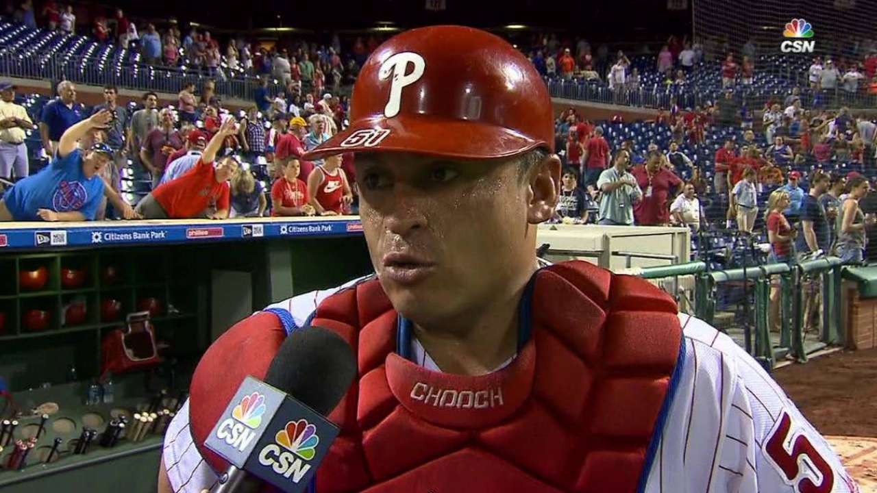 Ruiz on the win, baserunning