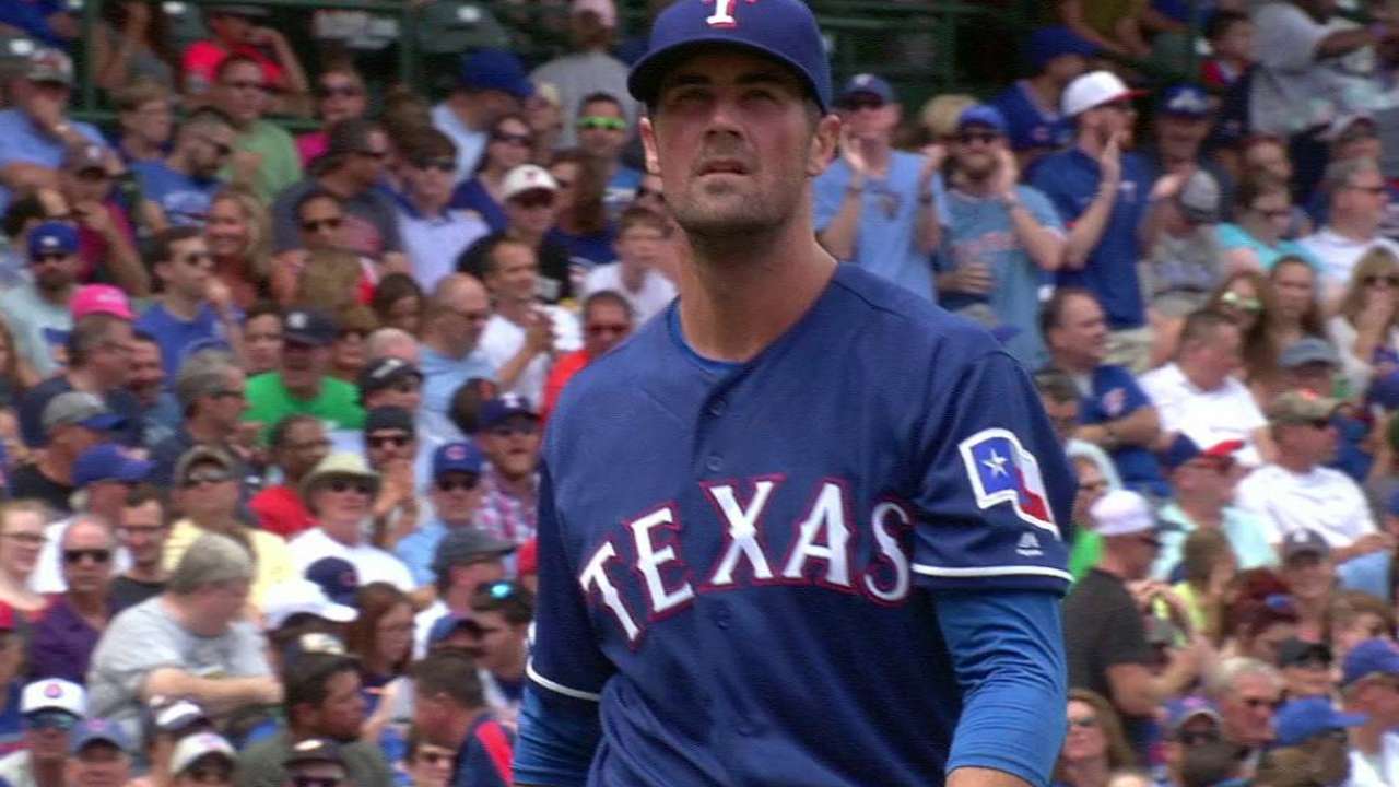 Hamels' six straight strikeouts