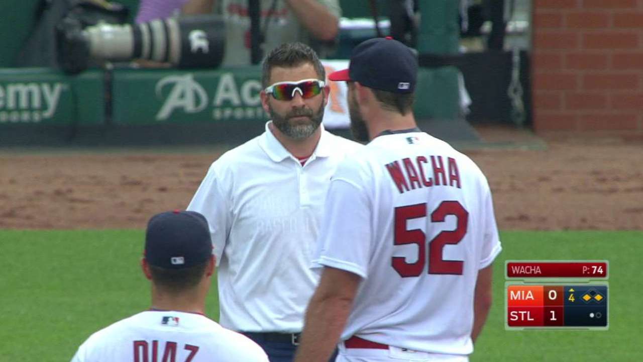 Wacha gets shaken up
