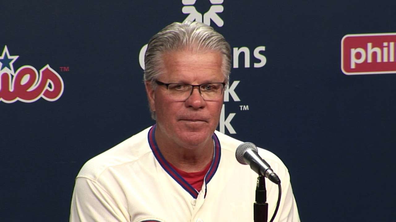 Mackanin on 5-0 loss to the Mets