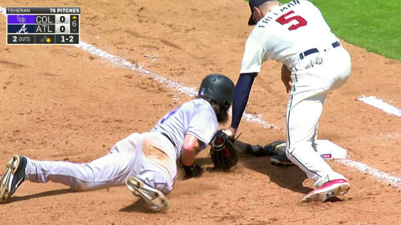 Blackmon gets back to bag