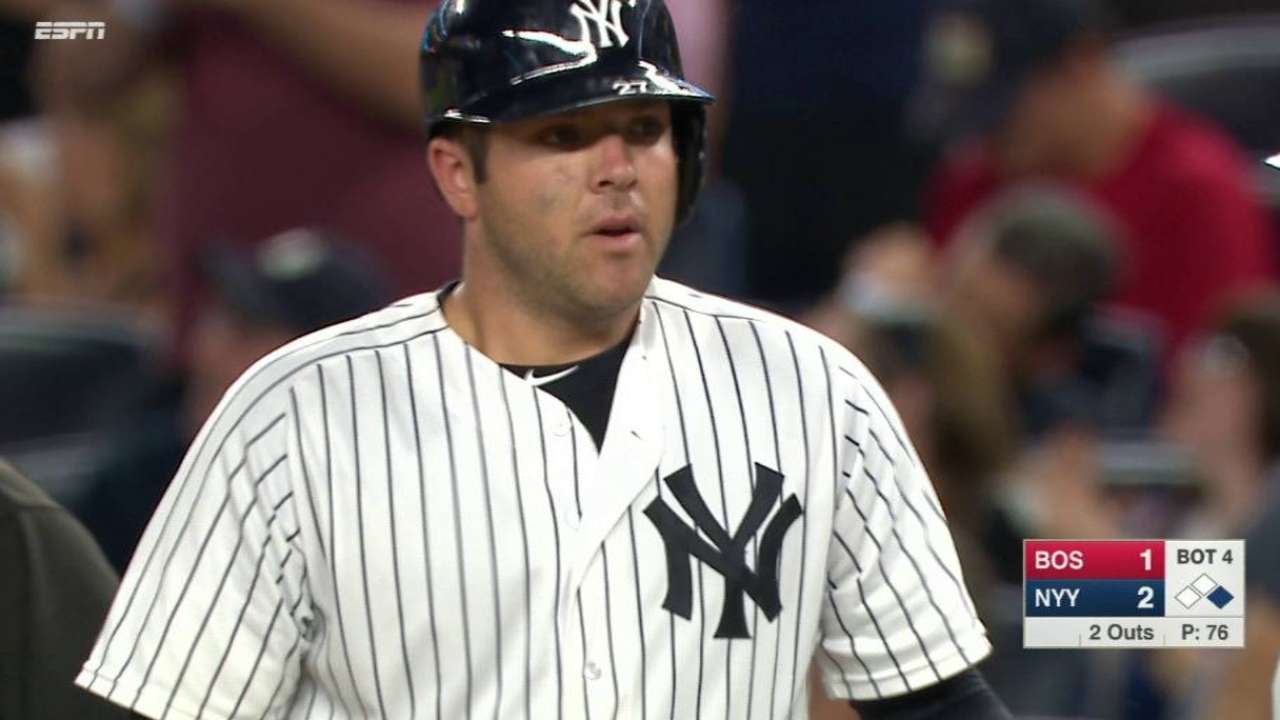 Romine's RBI single