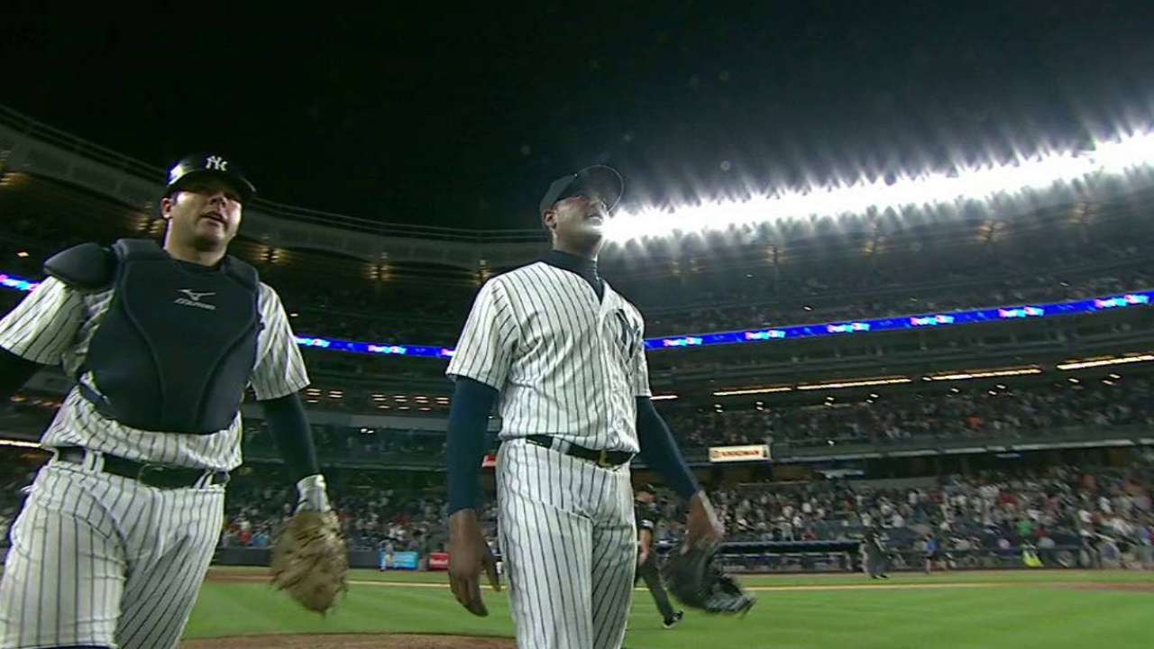 Chapman closes out the win