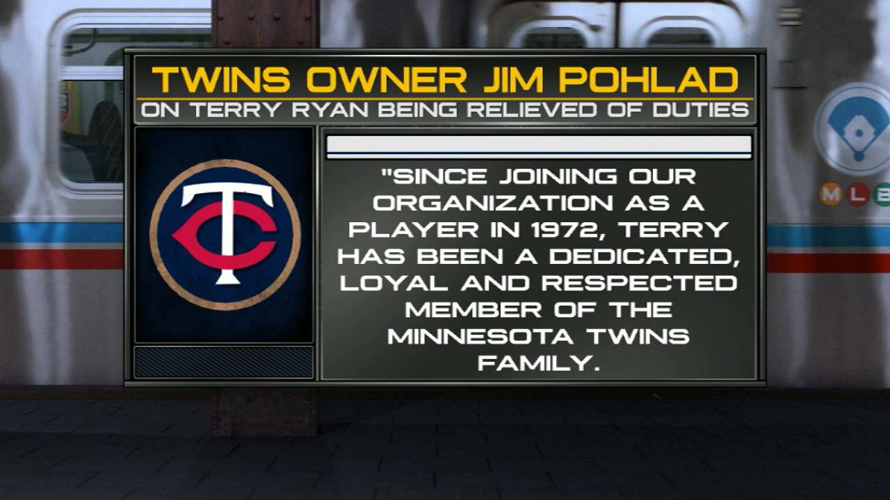 Ryan gave his all in leading Twins as GM