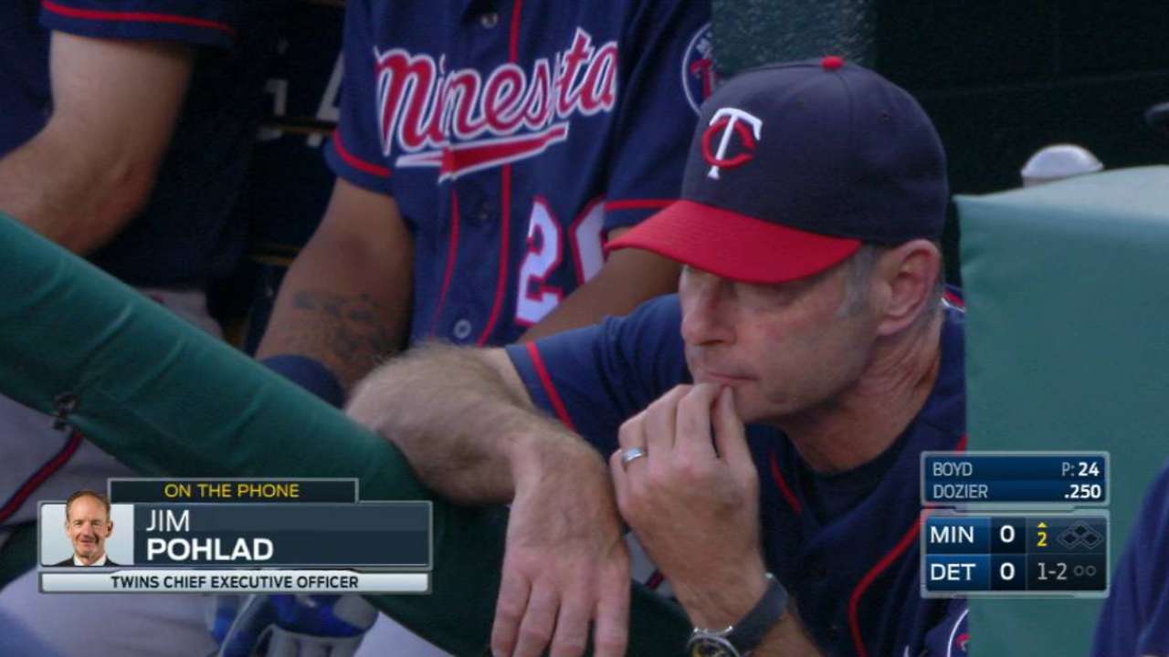 Pohlad on Ryan's dismissal