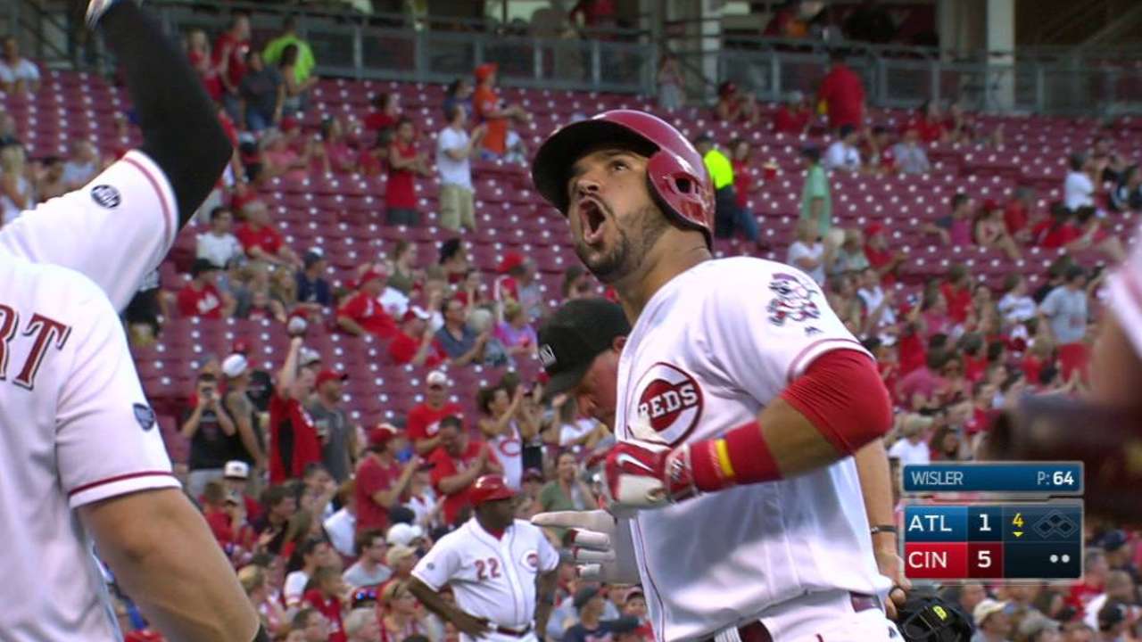 Rojos se imponen a Bravos con trío de bambinazos