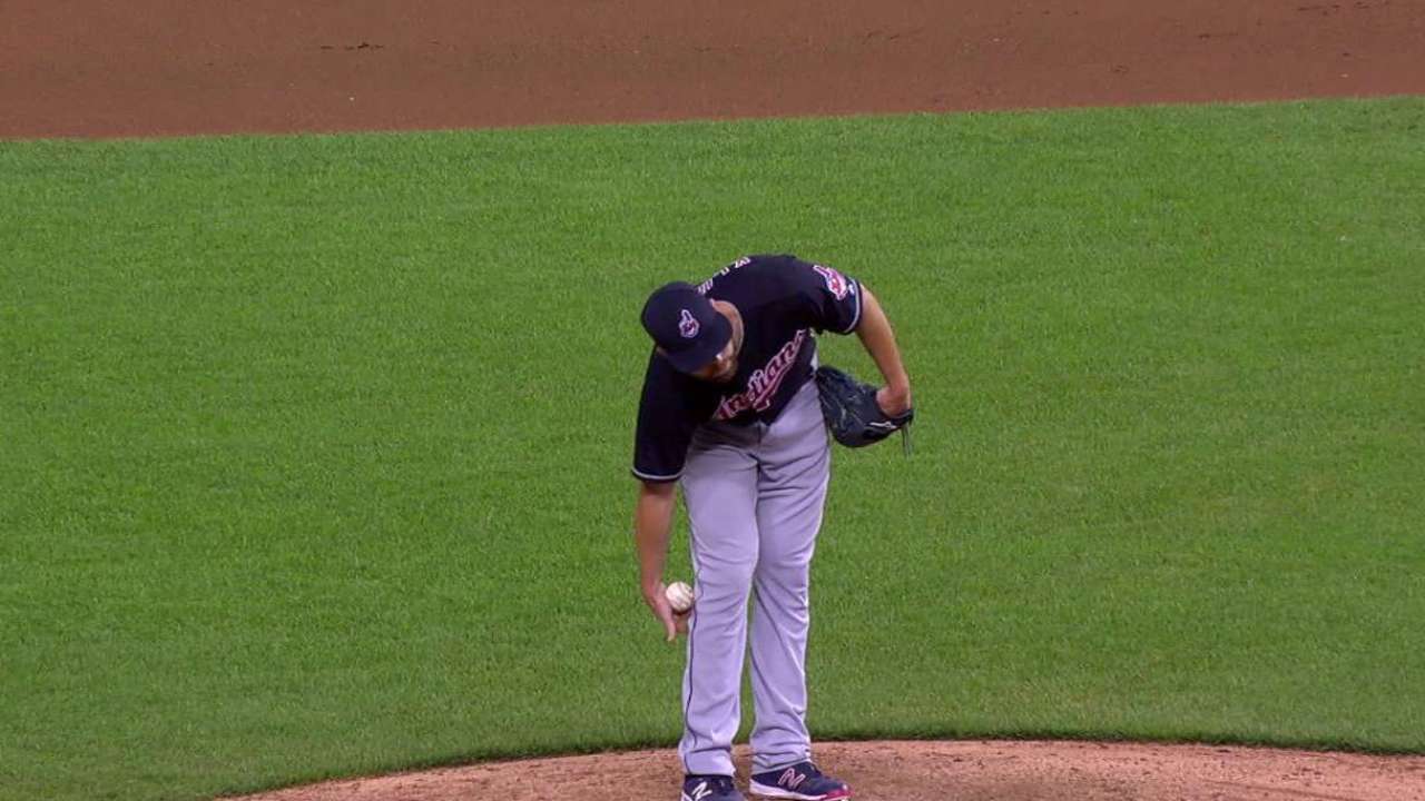 Kluber leaves with leg injury