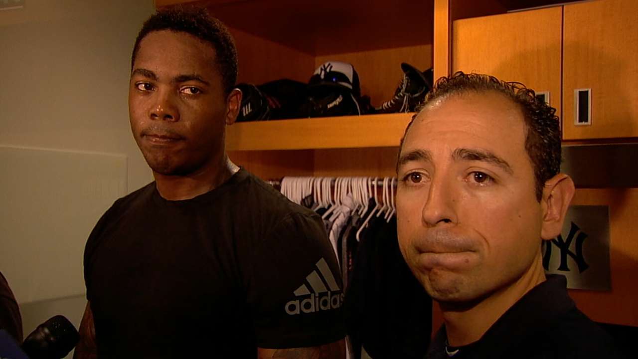 Yankees on Chapman's performance
