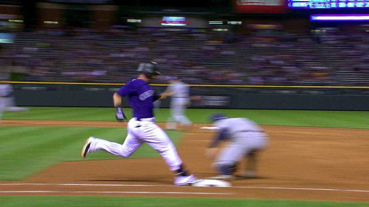 Descalso's infield single