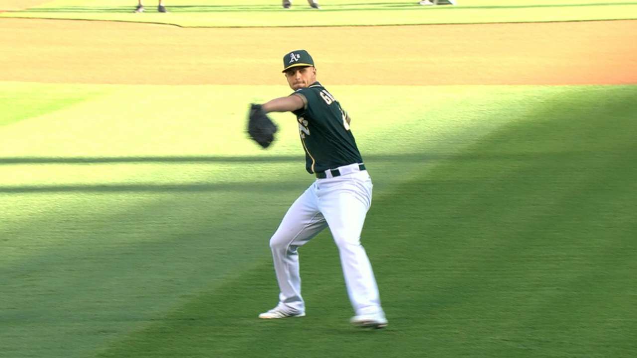 Graveman's effort rewarded thanks to A's big 4th