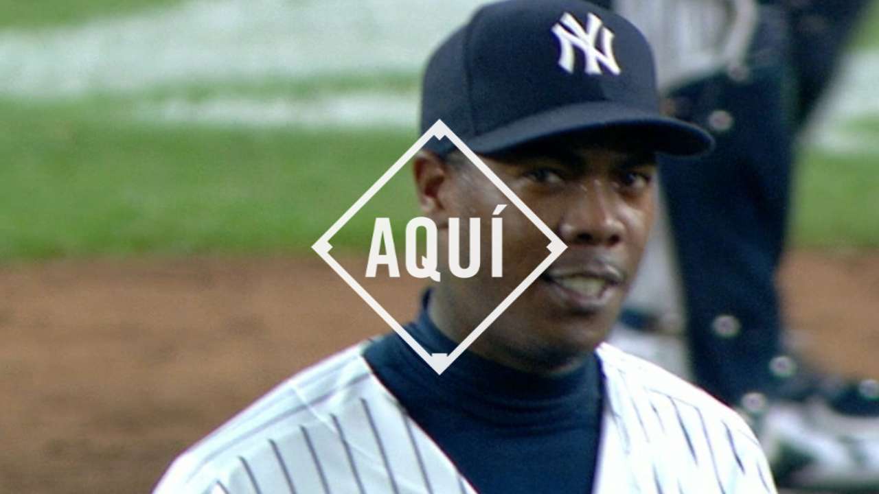 Aroldis Chapman mareó a todos con su velocidad