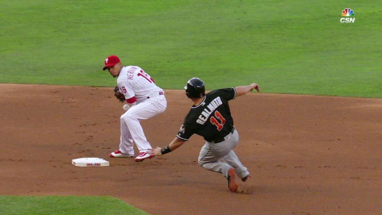 Marlins challenge in the 1st