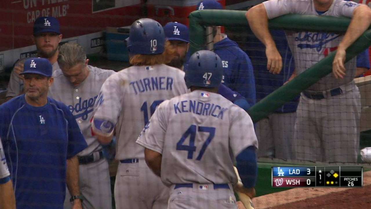 Pederson's two-run single