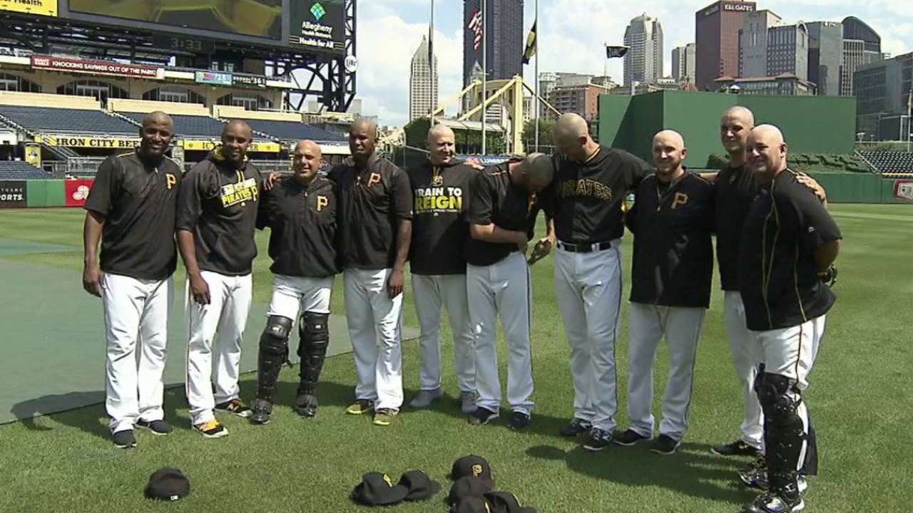 Pirates' 'pen leads league in shaves