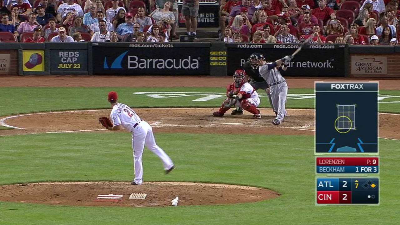 Beckham's two-run homer