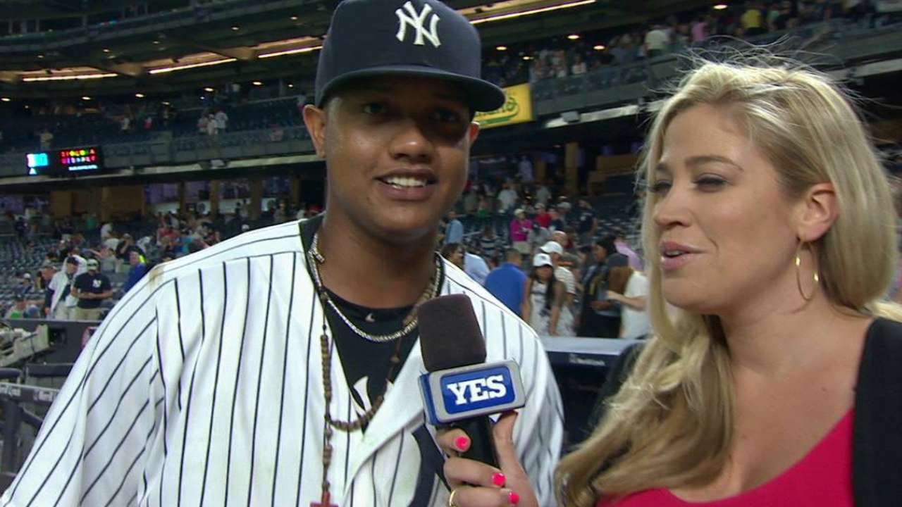 Castro on his night at the plate