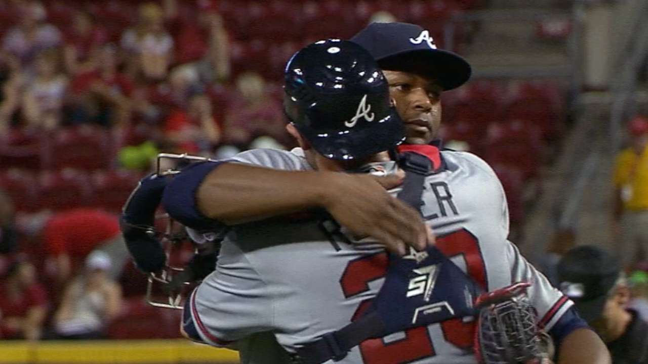Cabrera notches first win