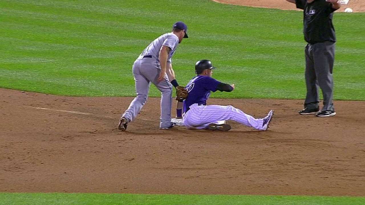 Forsythe lays down the tag