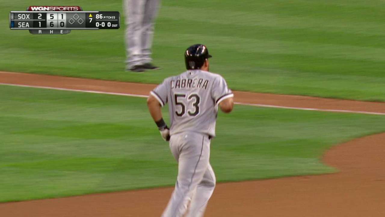 Home runs, Quintana lift Sox over Mariners