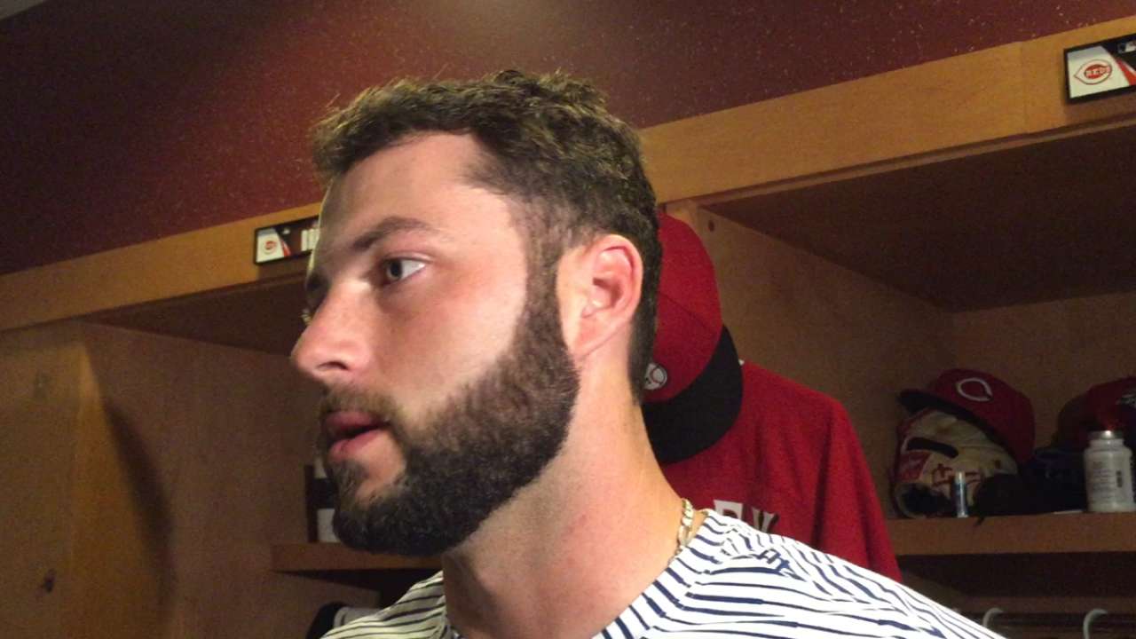 Reed on performance vs. Braves