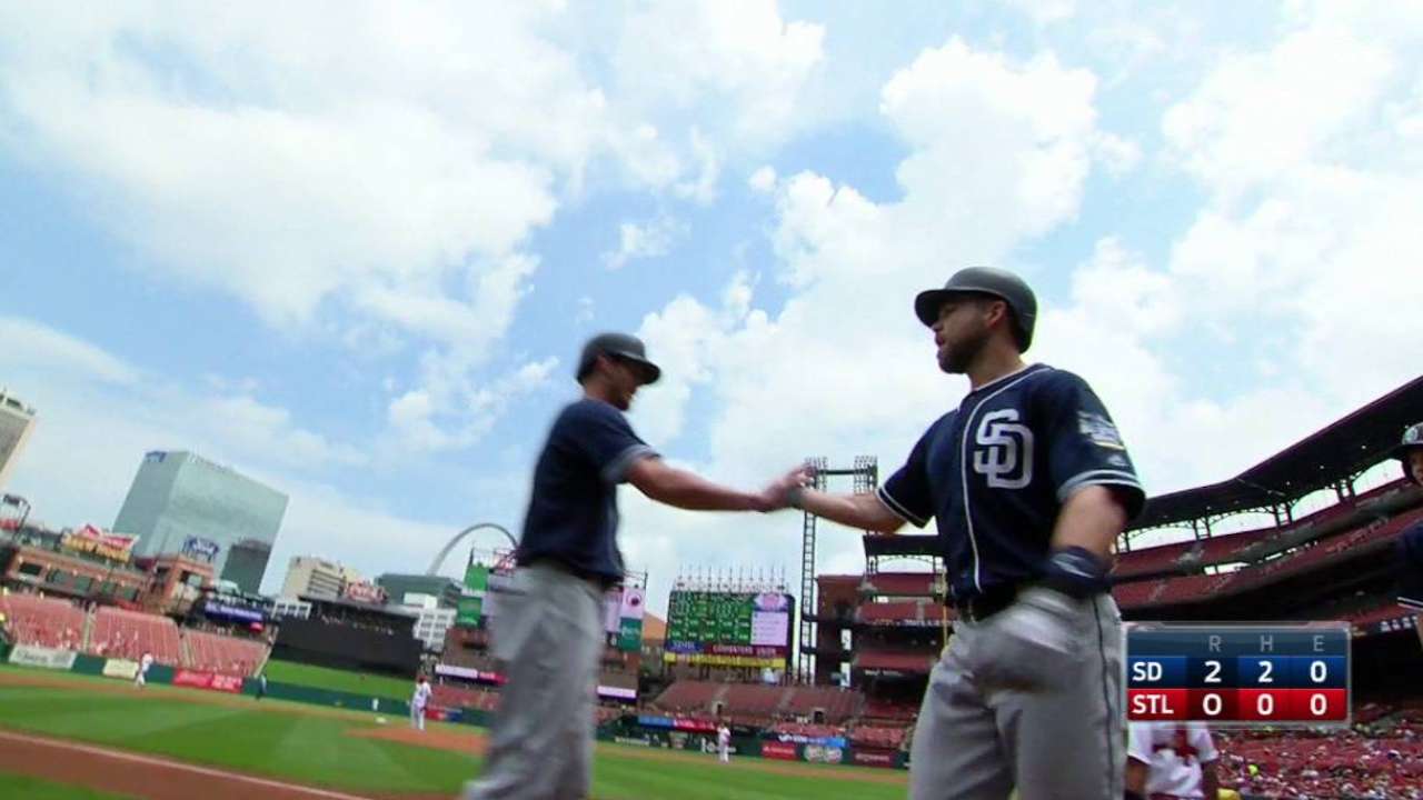 Schimpf's two-run homer