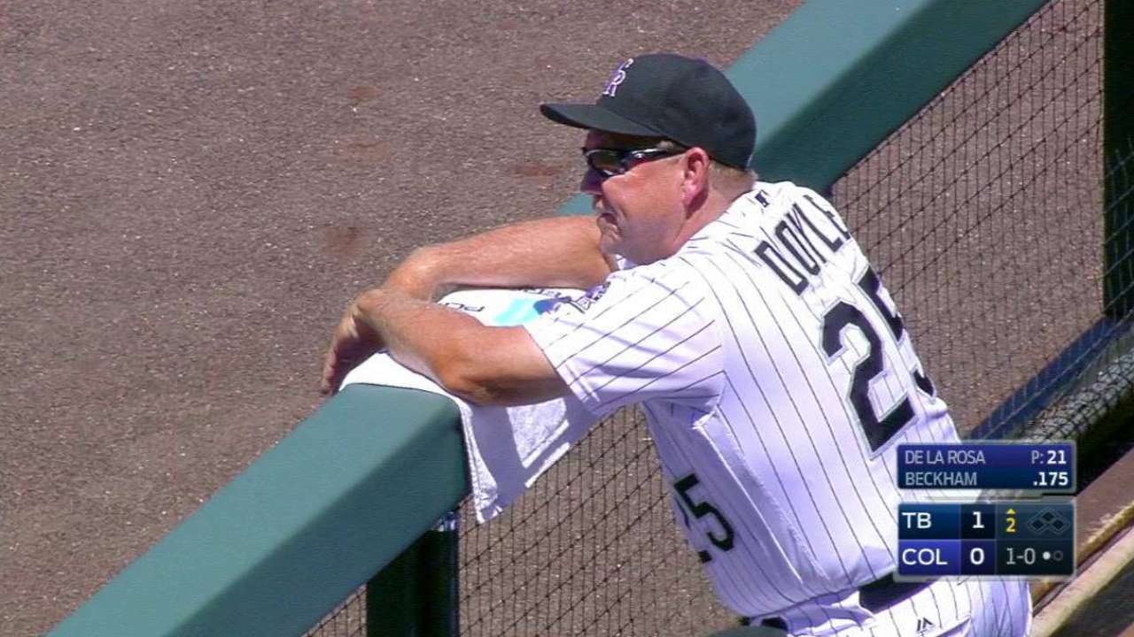 Doyle ejected in the 2nd