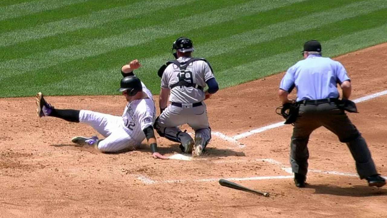 Blackmon's sacrifice fly