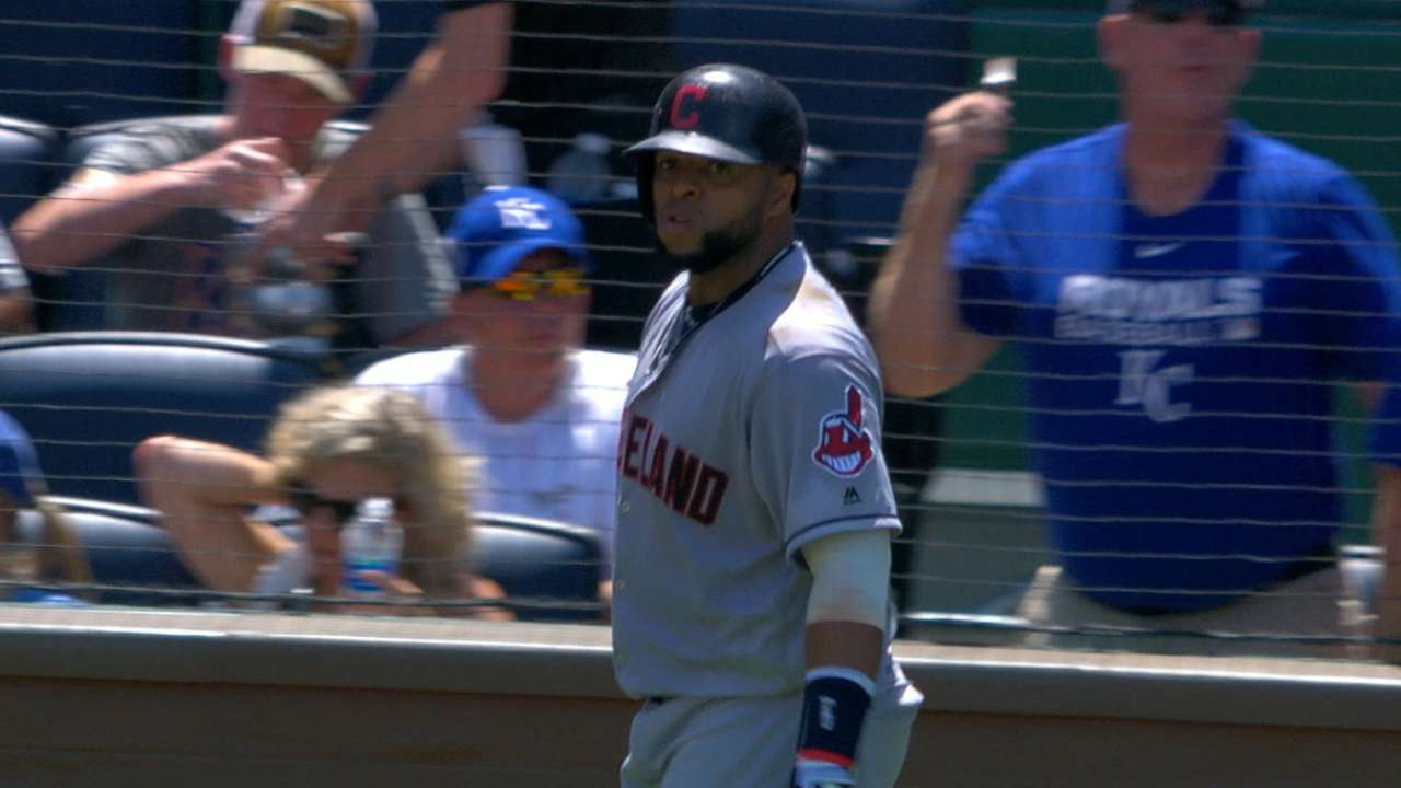 Indians' seven-run 5th inning
