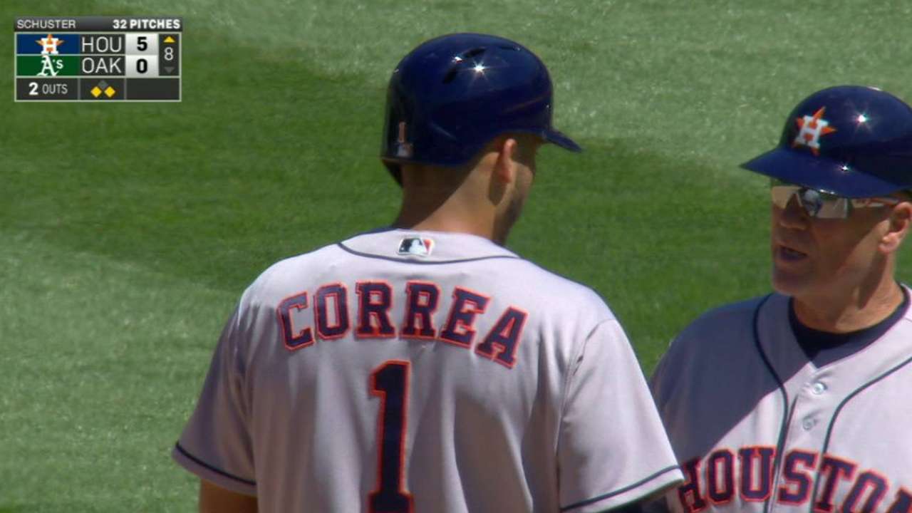 Un encendido Altuve impulsó a Astros vs. Atléticos