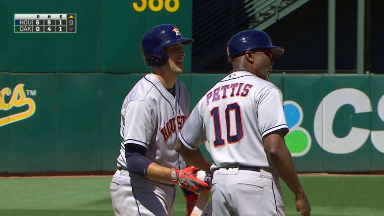 Castro's RBI triple