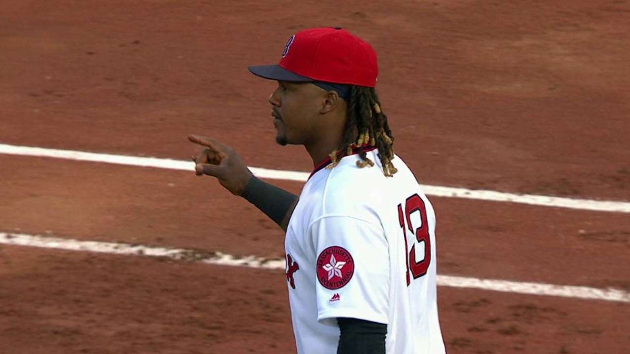 Ramirez's lunging stop