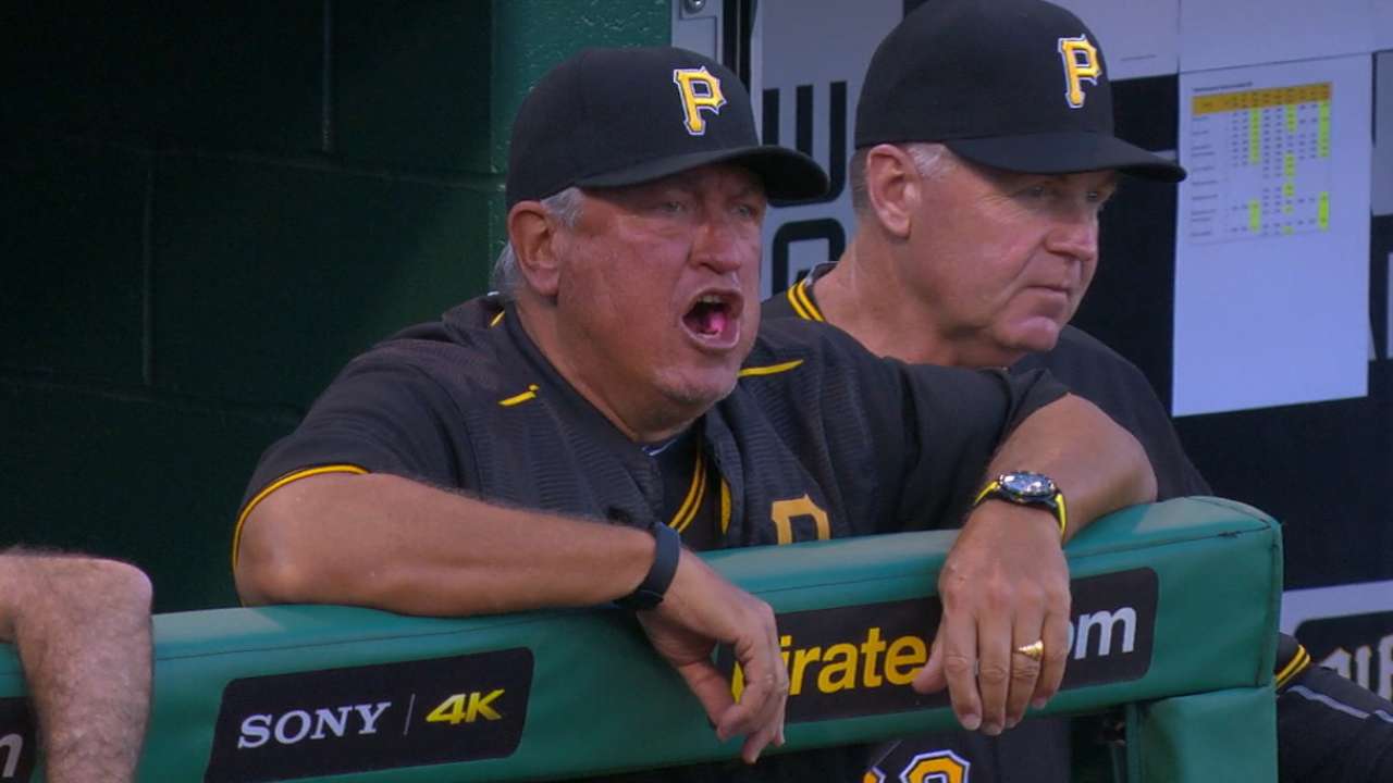 Hurdle gets ejected