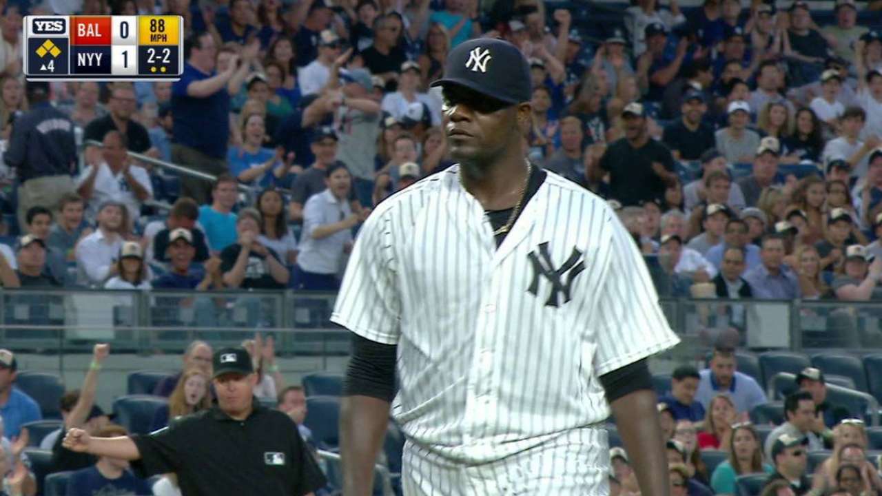 Pineda works out of trouble