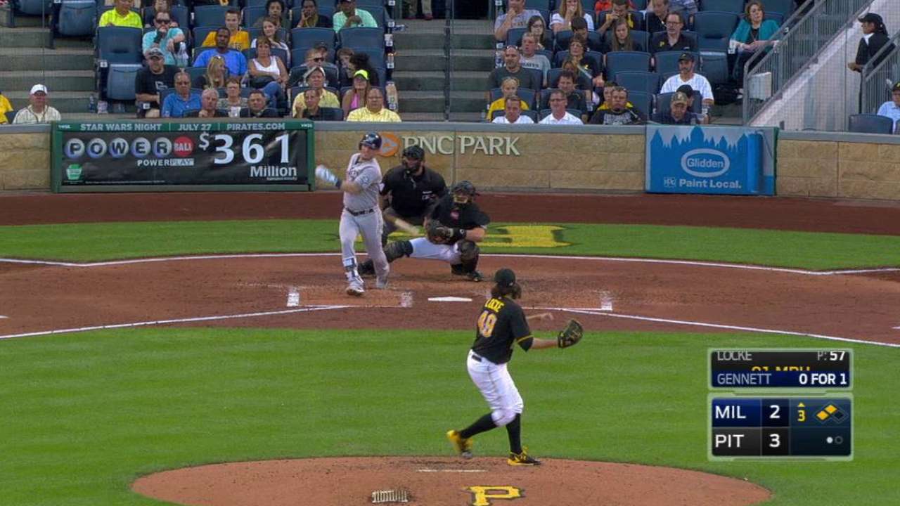 Gennett's two-run double