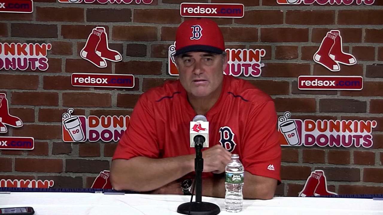 Farrell on Red Sox 11-7 win