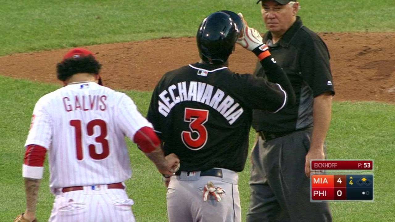 Koehler y Suzuki brillan en victoria de Marlins ante Filis