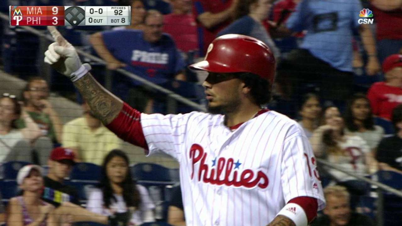 Galvis' solo homer