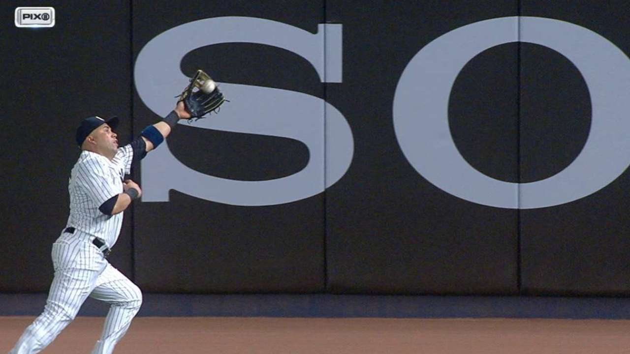 Beltran's leaping catch