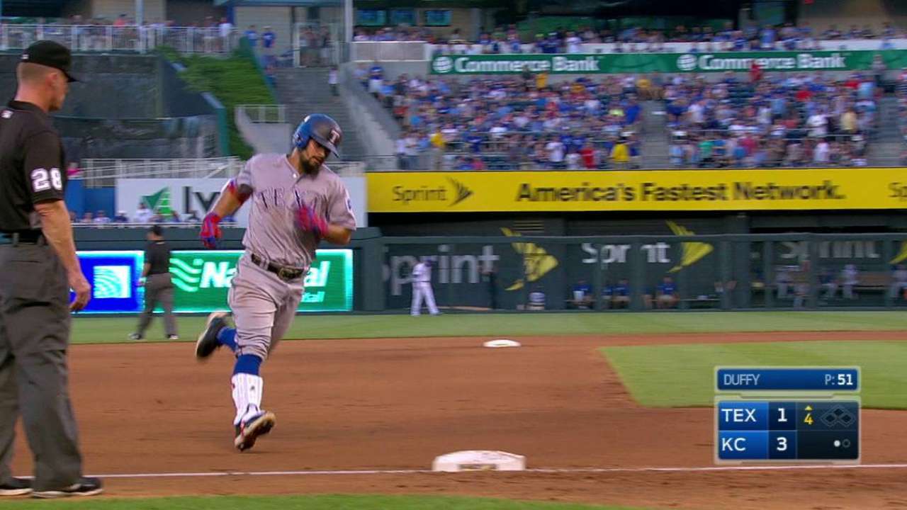 Odor's solo home run