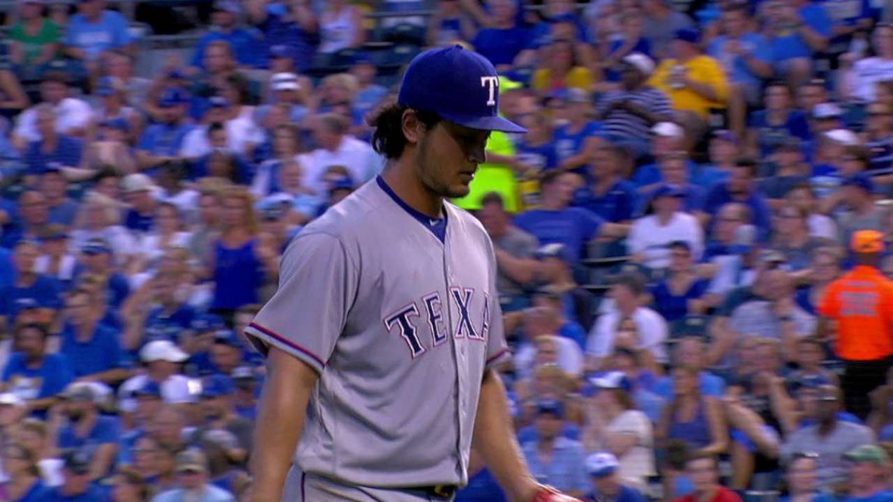 Darvish escapes trouble