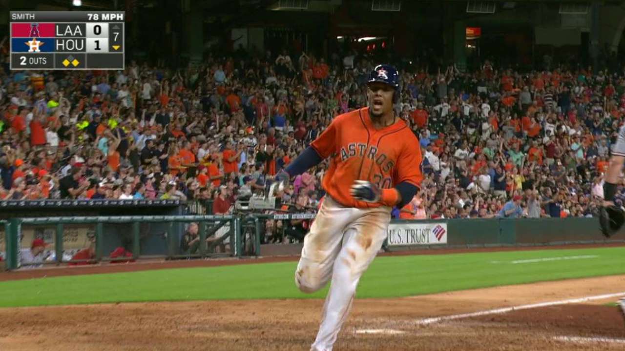 Springer's RBI single