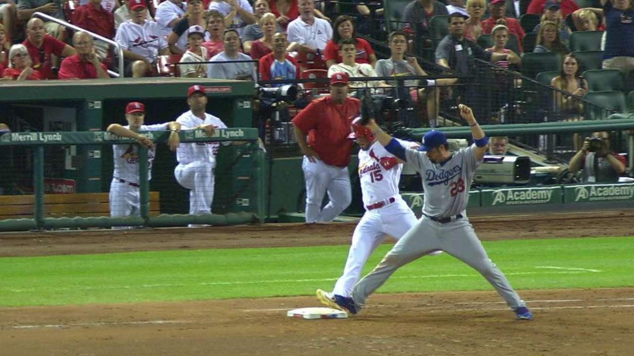 Dodgers challenge in the 7th