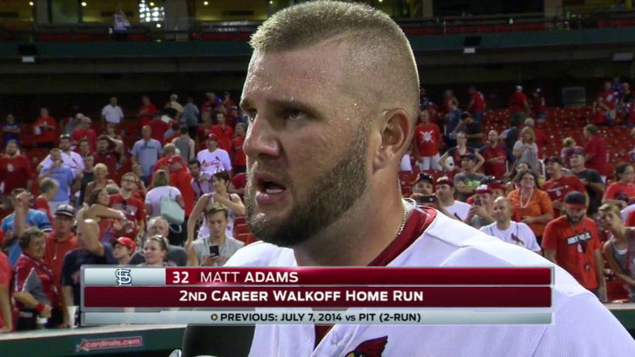 Adams on extra-inning walk-off