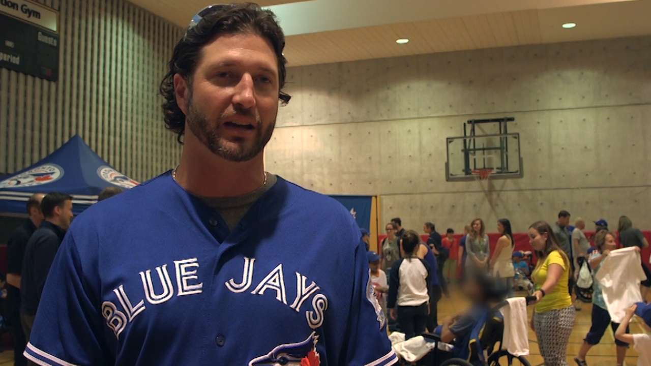 Blue Jays' visit to children's hospital is special