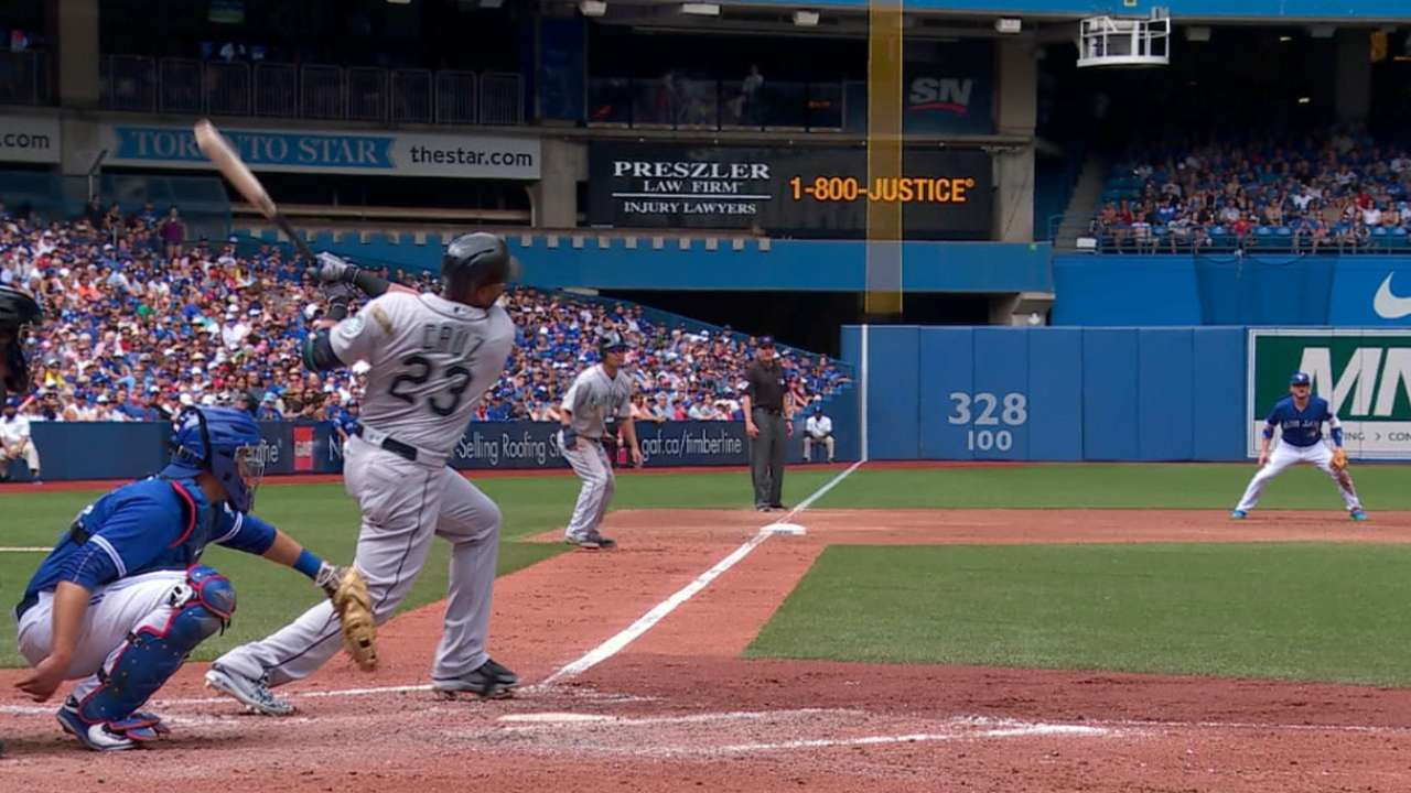 Cruz's grand slam