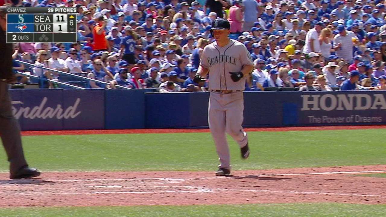 Seager's two-run home run
